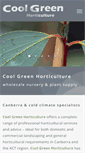 Mobile Screenshot of coolgreenhorticulture.com.au